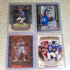 Football Trading Card Collection - Anthony Richardson lot.
